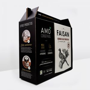 Diseño de caja/packaging Amo conservas 2